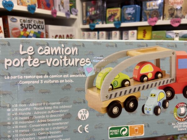 Camion Porte Voitures en Bois – Image 3