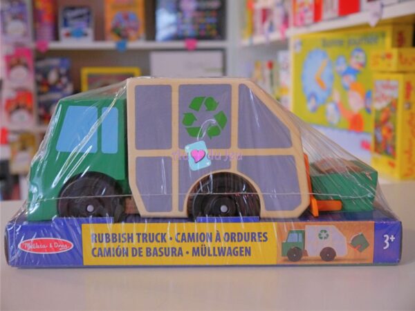 Camion Poubelle en bois