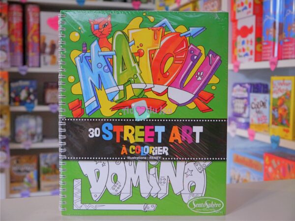 Carnet de Coloriage Street Art