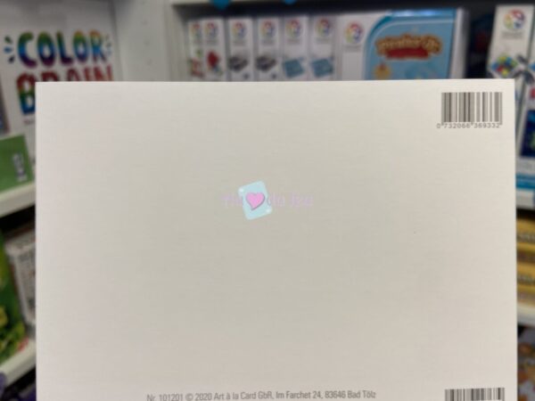 Carte Anniversaire Dore Rose – Image 2