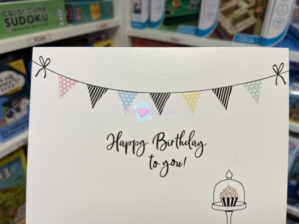 Carte Anniversaire Guirlande