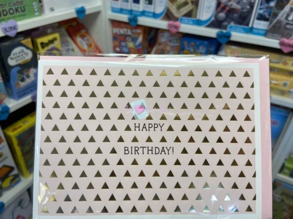 Carte Anniversaire - Rose Gold