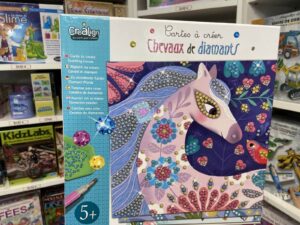 Cartes à Créer Chevaux de Diamants Créa Lign'