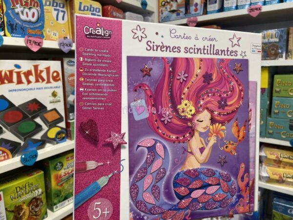 Cartes à Creer - Sirènes Créa Lign'