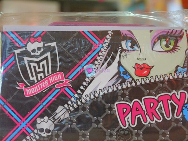 Cartes d'Invitation Anniversaire Monster High – Image 2
