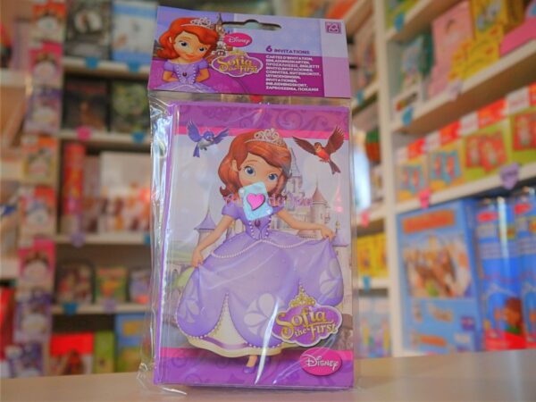 Cartes d'Invitation Anniversaire Princesse Sofia