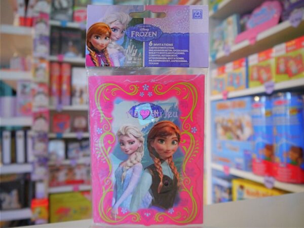 Cartes d'Invitation Anniversaire Reine Des Neiges