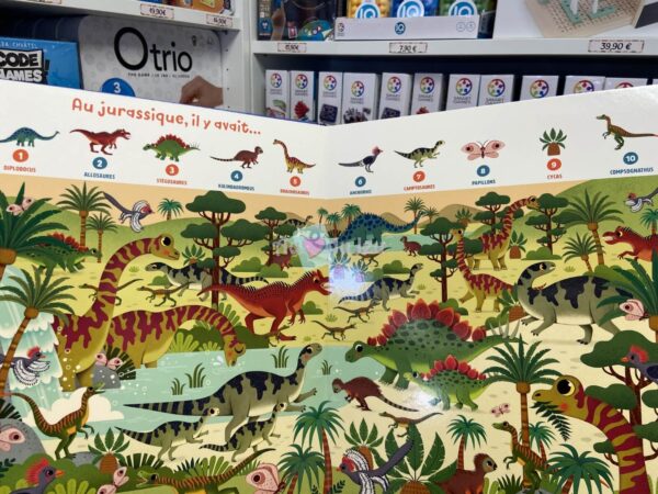 Cherche et Trouve Dinosaures Editions Lito
