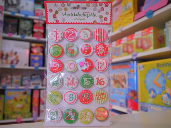 Chiffres Calendrier Avent Legler Small Foot Company