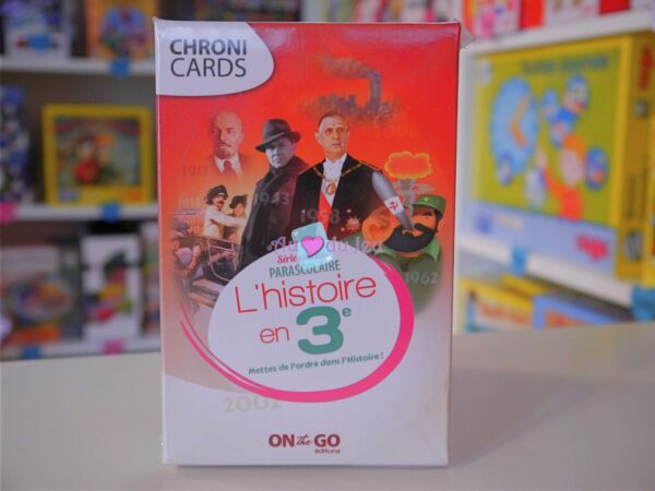 Chronicards - L'Histoire En 3ème