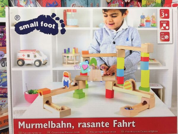 Circuit à Billes en Bois