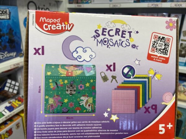 Coffre Bijoux à Décorer Mosaiques – Image 2