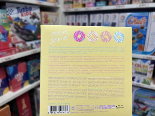 Coffret 4 Donuts Fizzers Inuwet