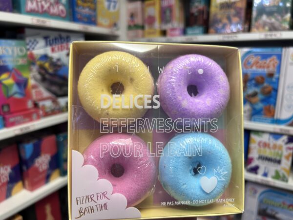 Coffret 4 Donuts Fizzers Inuwet