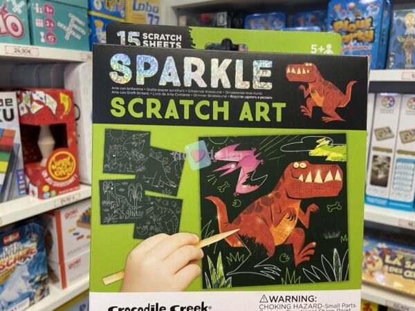 Coffret Cartes à Gratter Dinosaure