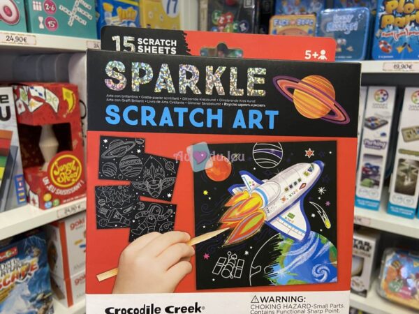 Coffret Cartes à Gratter Espace Crocodile Creek