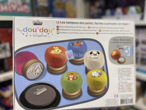 Coffret Doudou Tampons Animaux Créa Lign'