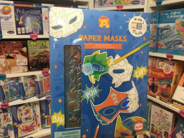 Coffret Masque en Papier - Action