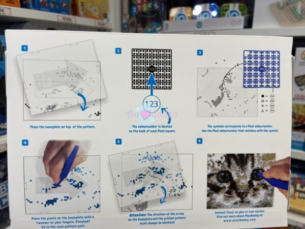 Coffret Pixel Chat Pixelhobby