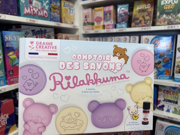 Coffret Savon Rilakkuma Graine Creative