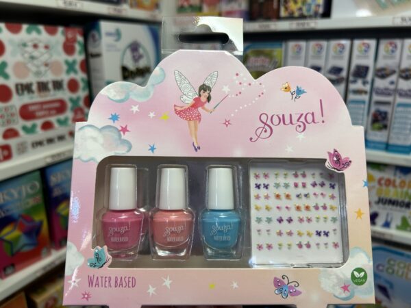 Coffret Vernis à Ongles et Stickers Souza