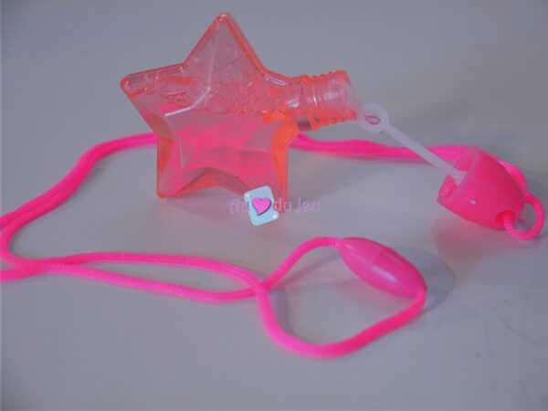 Collier Bulles Étoiles Roses – Image 3
