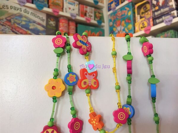 Collier en Bois