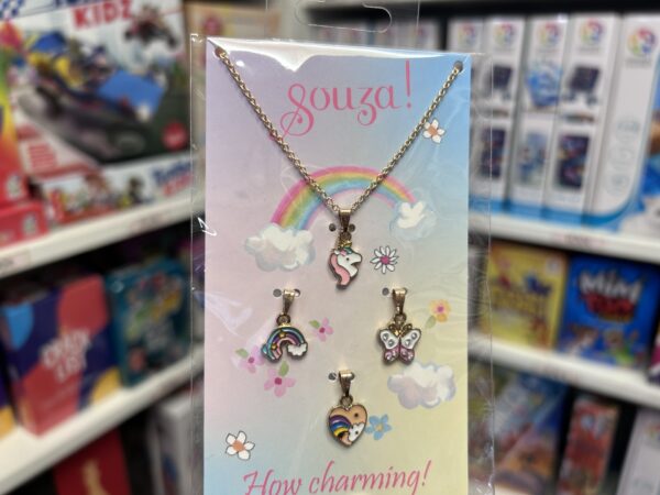 Collier Pendentif + 3 Charms Souza