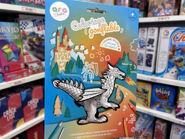 Coloriage Gonflable Dragon