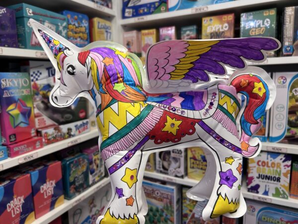 Coloriage Gonflable Licorne