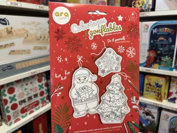 Coloriage Gonflable Noel