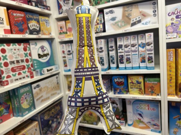 Coloriage Gonflable Tour Eiffel