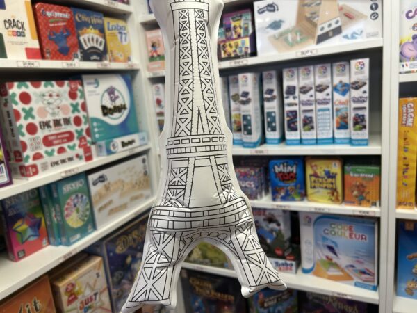 Coloriage Gonflable Tour Eiffel