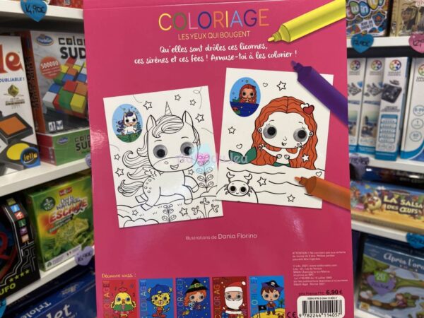 Coloriage Licornes, Sirènes et Fées – Image 2