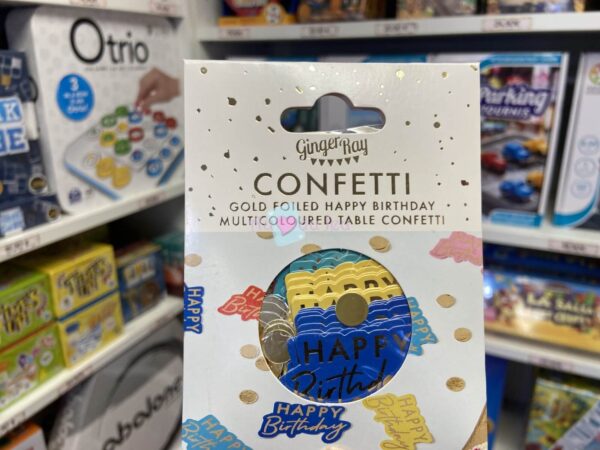 Confettis Multicolores Happy Birthday Ginger Ray