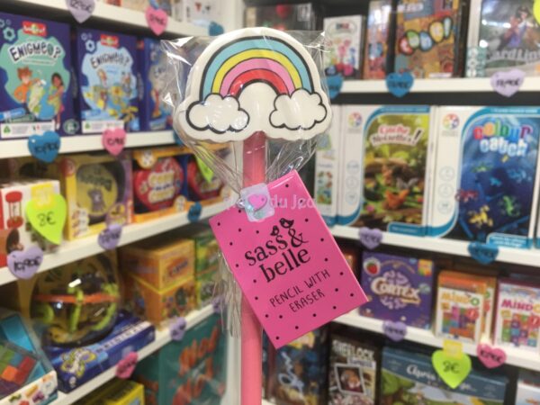 Crayon Avec Gomme Arc-en-ciel