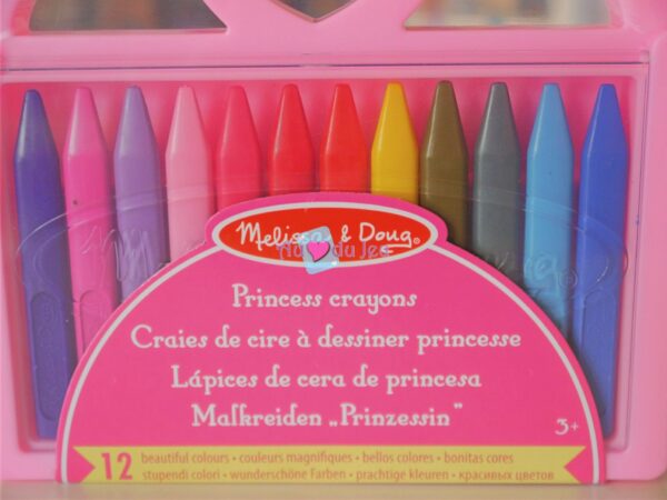 12 Crayons de cire Princesse – Image 3