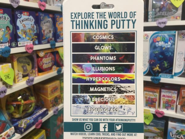 Crazy Aaron's Thinking Putty 10cm - Artic Flare – Image 3