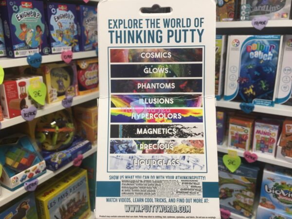 Crazy Aaron's Thinking Putty 10cm - Blue Moon – Image 3
