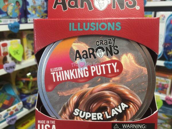 Crazy Aaron's Thinking Putty 10cm - Super Lava – Image 2
