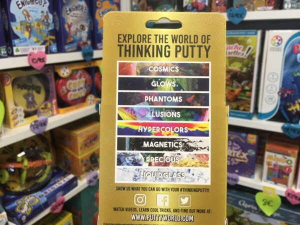 Crazy Aaron's Thinking Putty 7.5cm - Pure Platinum – Image 2