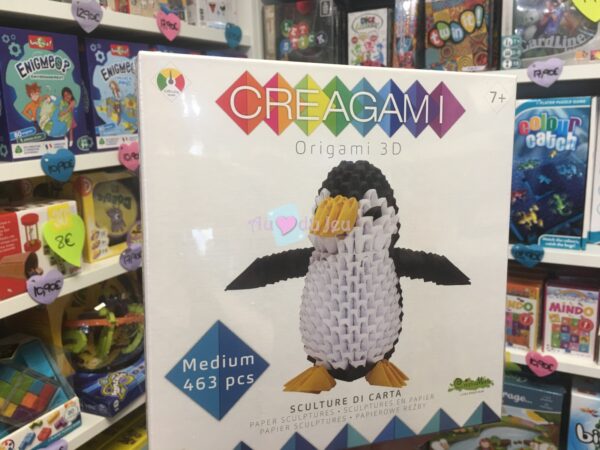 Creagami - Origami 3g : Pingouin 463 Pièces