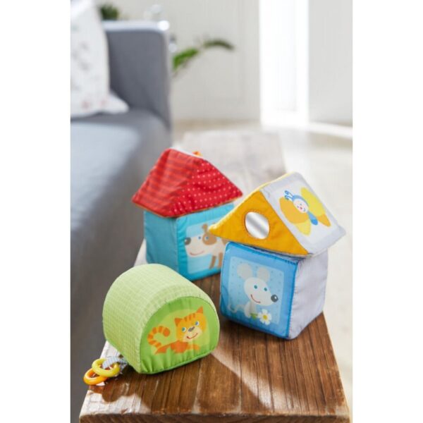 Cubes d'eveil Geometrie des Animaux Haba