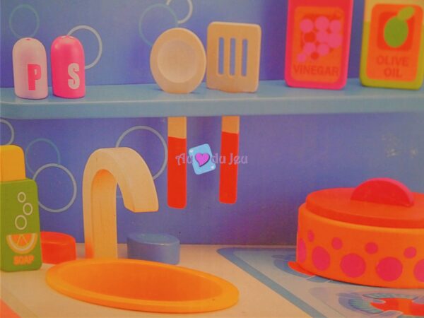 Cuisine en bois avec four – Image 3