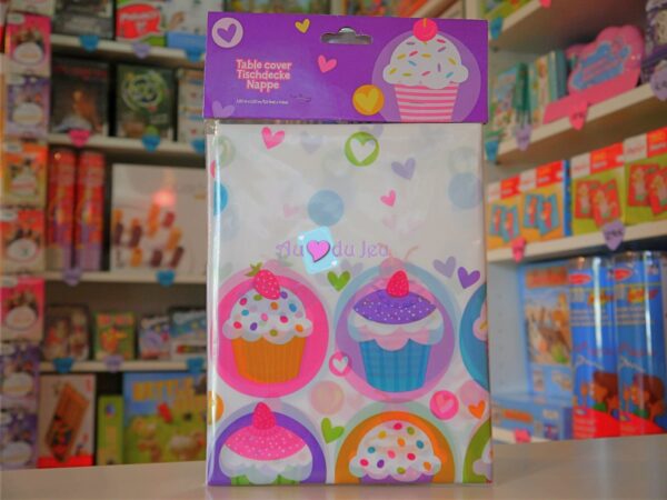 Nappe Anniversaire Cupcake