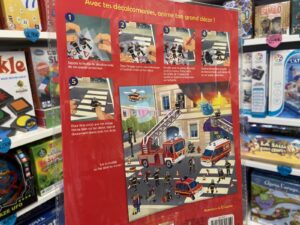 Decalco Les Pompiers Editions Lito