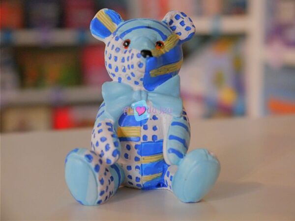 Décoration Gateau - Teddy Bleu