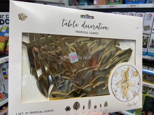 Decorations de Table Tropical Ginger Ray