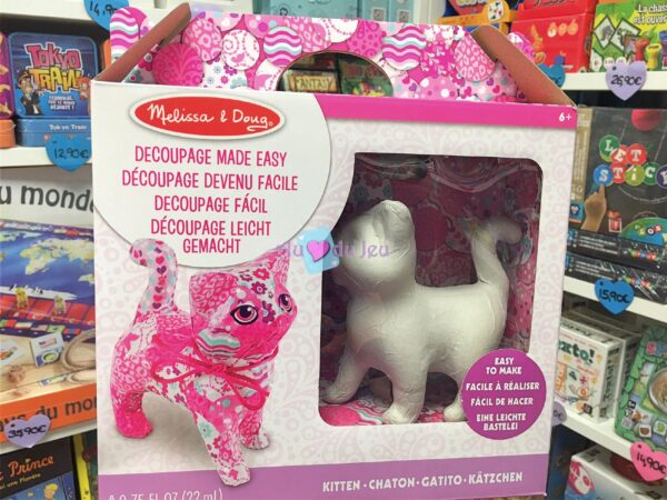 Decoupage Chat