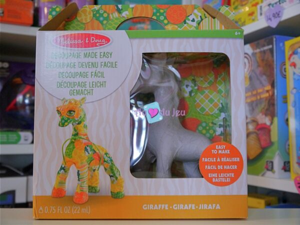 Decoupage Girafe Melissa & Doug